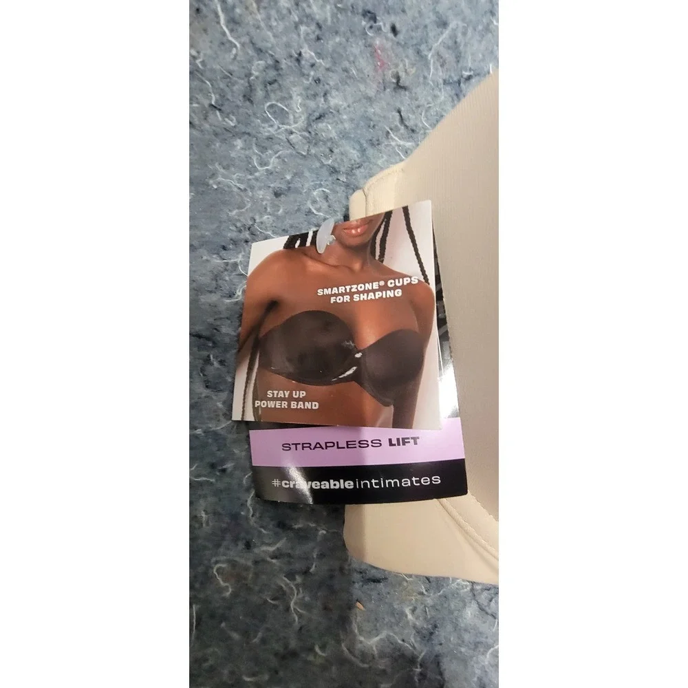 Maidenform ‎ Strapless Lift Craveable intimates w/straps Size 40C